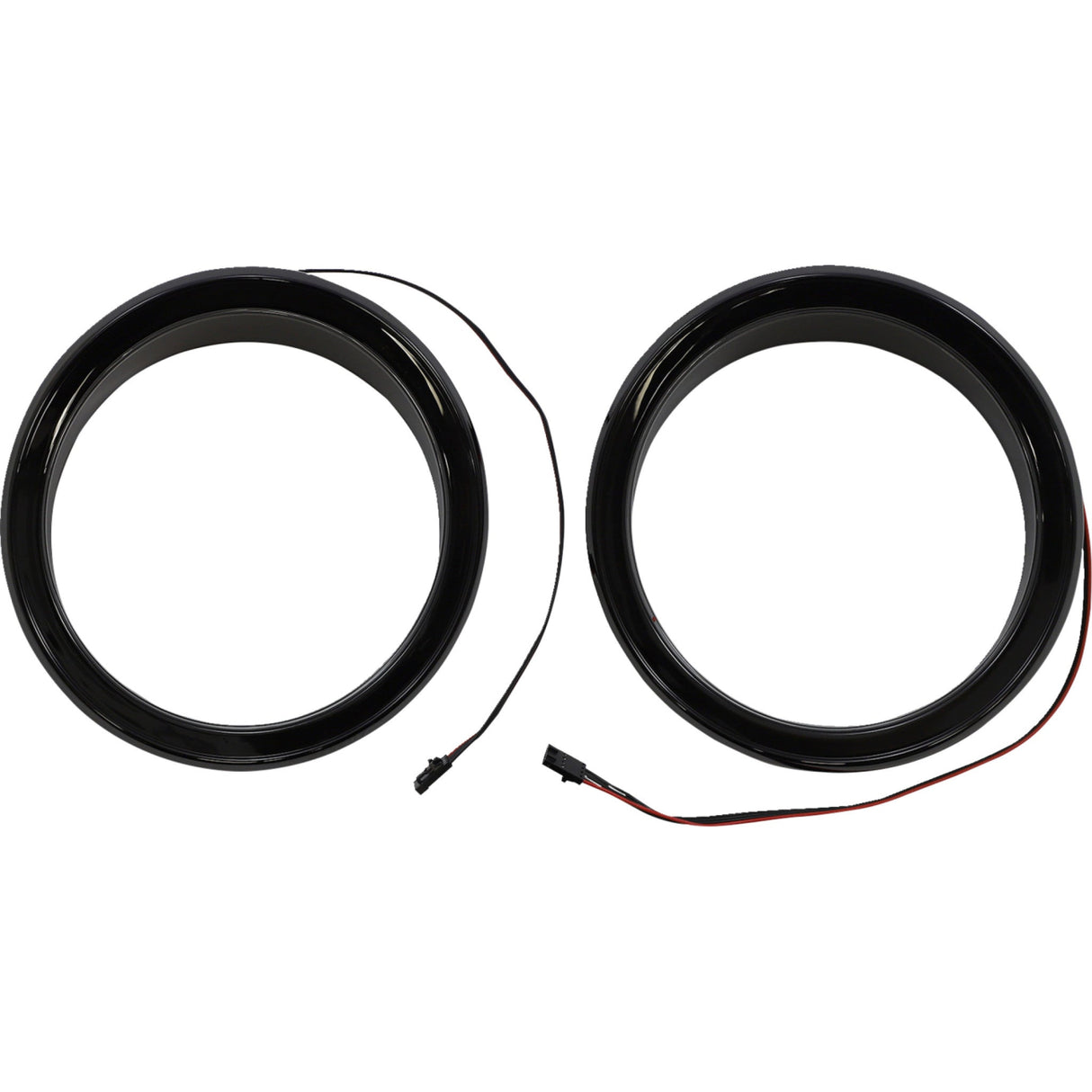 Ciro Shock & Awe® Multi-Color LED Speaker Accents Speaker LED Chrome - 42101 For Harley Touring 2014-2024
