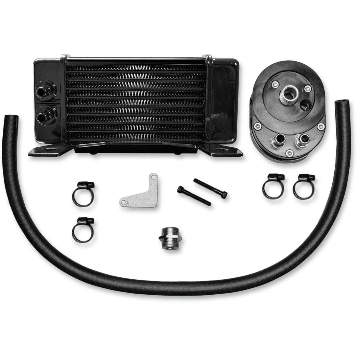 Jagg Standard Oil Cooler - 750-2300-0323 For Harley Touring 1984-2008