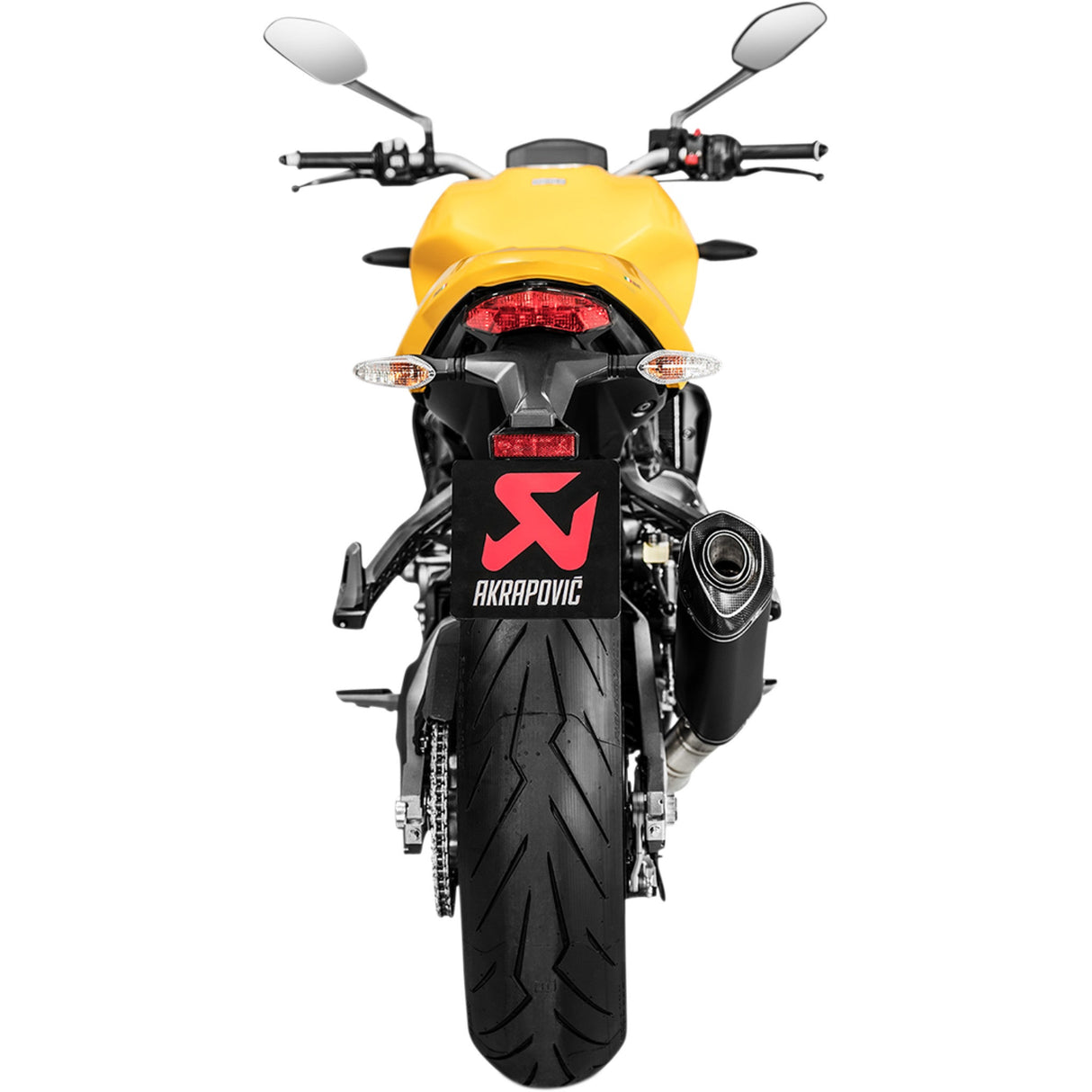 AKRAPOVIC 1811-3477 S-D12SO8-RTBL Slip-On Line Muffler Muffler - Titanium