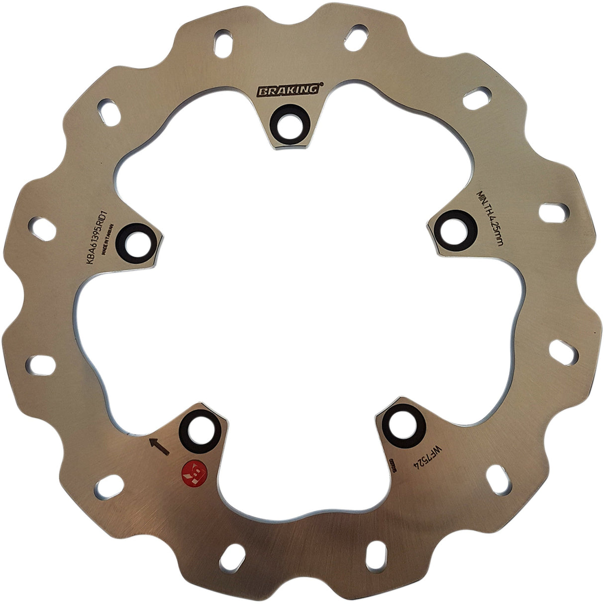 BRAKING 1710-3446 WF7524 W-Fix Brake Rotor Brake Rotor - Honda - WF7524