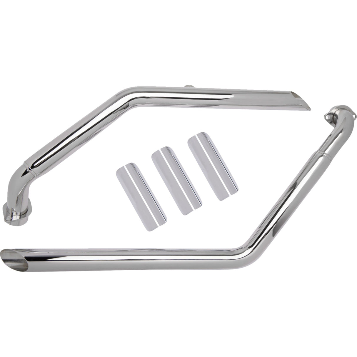 Cobra Drag Pipes 2-Into-2 Exhaust System - 1270 Honda VT1100C Shadow Spirit 1997-2007