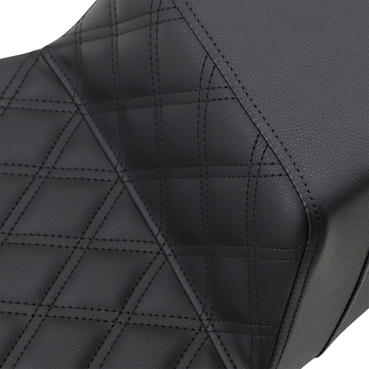 Saddlemen Extended Reach Step-Up Seats Front Lattice Stitch - 808-07B-172E For Harley Touring 2008-2025