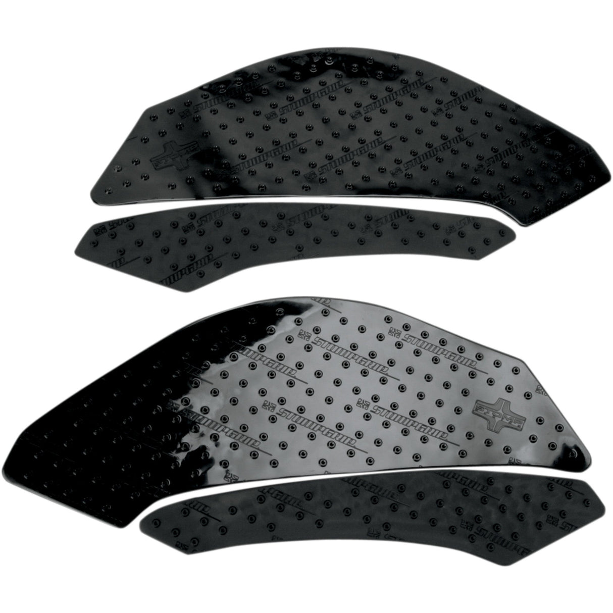 STOMPGRIP 4320-1199 55-10-0008B Volcano Profile Traction Pad Tank Kit Traction Kit - Black - Yamaha