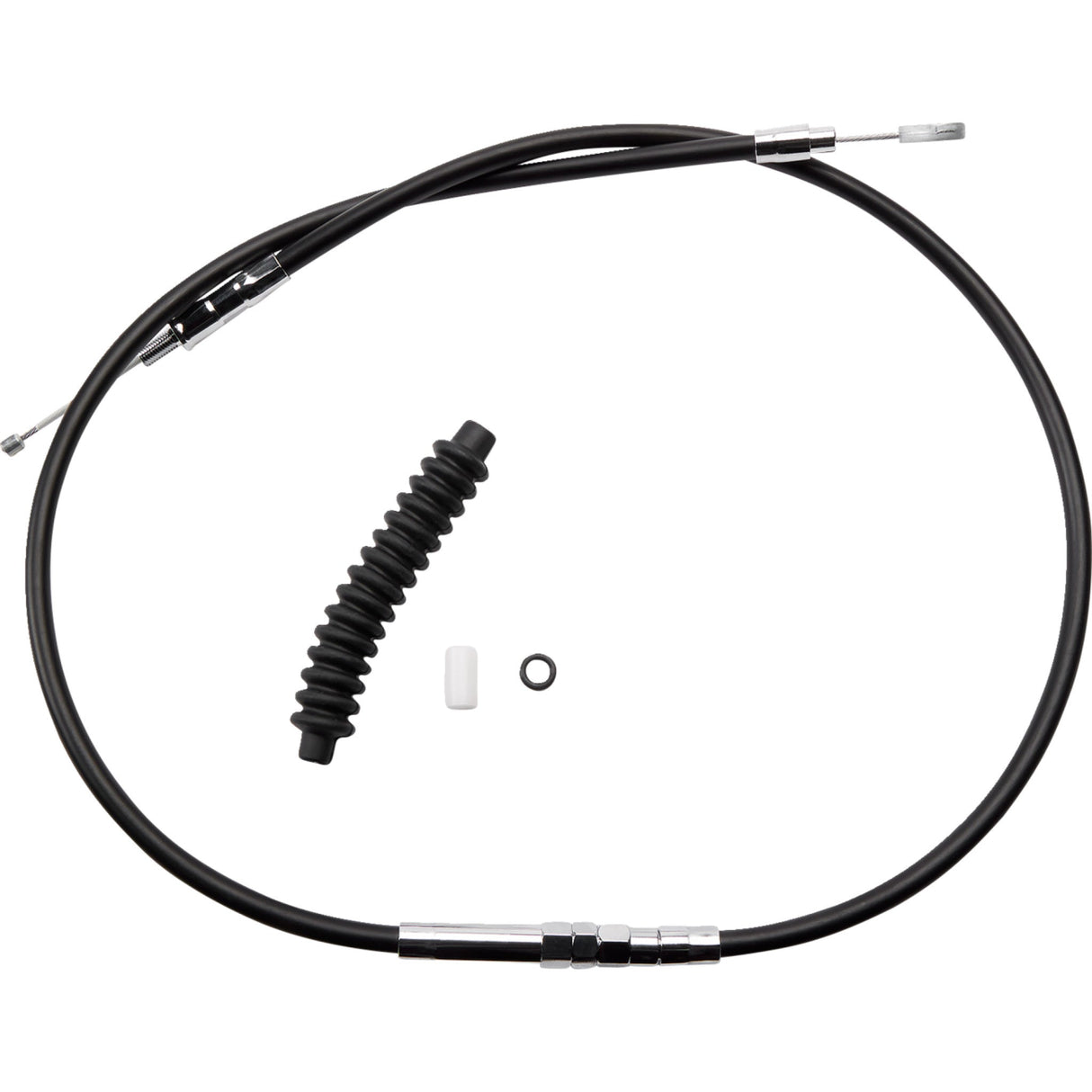 DRAG SPECIALTIES High-Efficiency Black Vinyl Clutch Cable