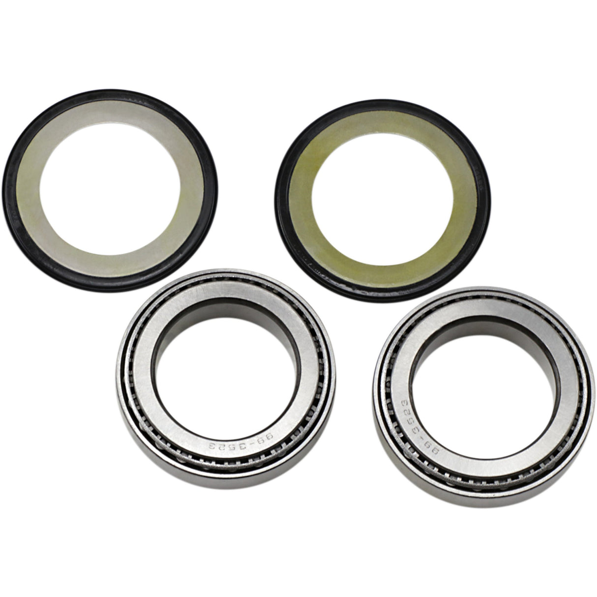 ALL Balls Steering Stem Tapered Roller Bearings And Seals Kit For Kawasaki Motorcycles 1991-2010 | Suzuki Marauder 2004