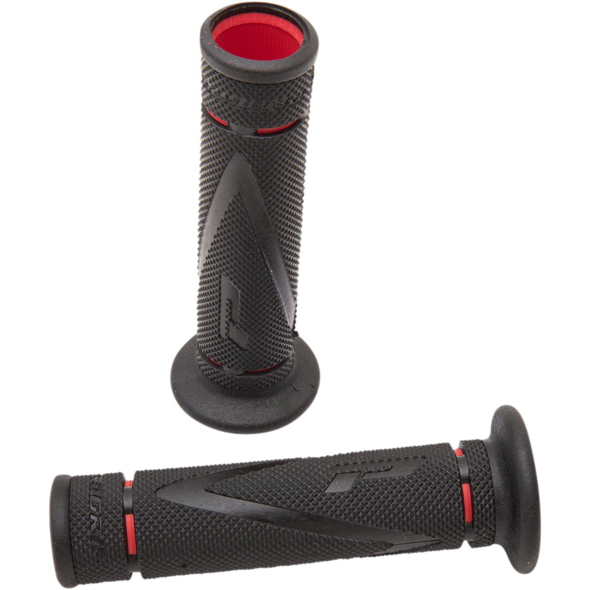 PRO GRIP 0630-0346 PA083800RO02OE 838 Road Grips Grips - 838 - Open Ends - Red/Black