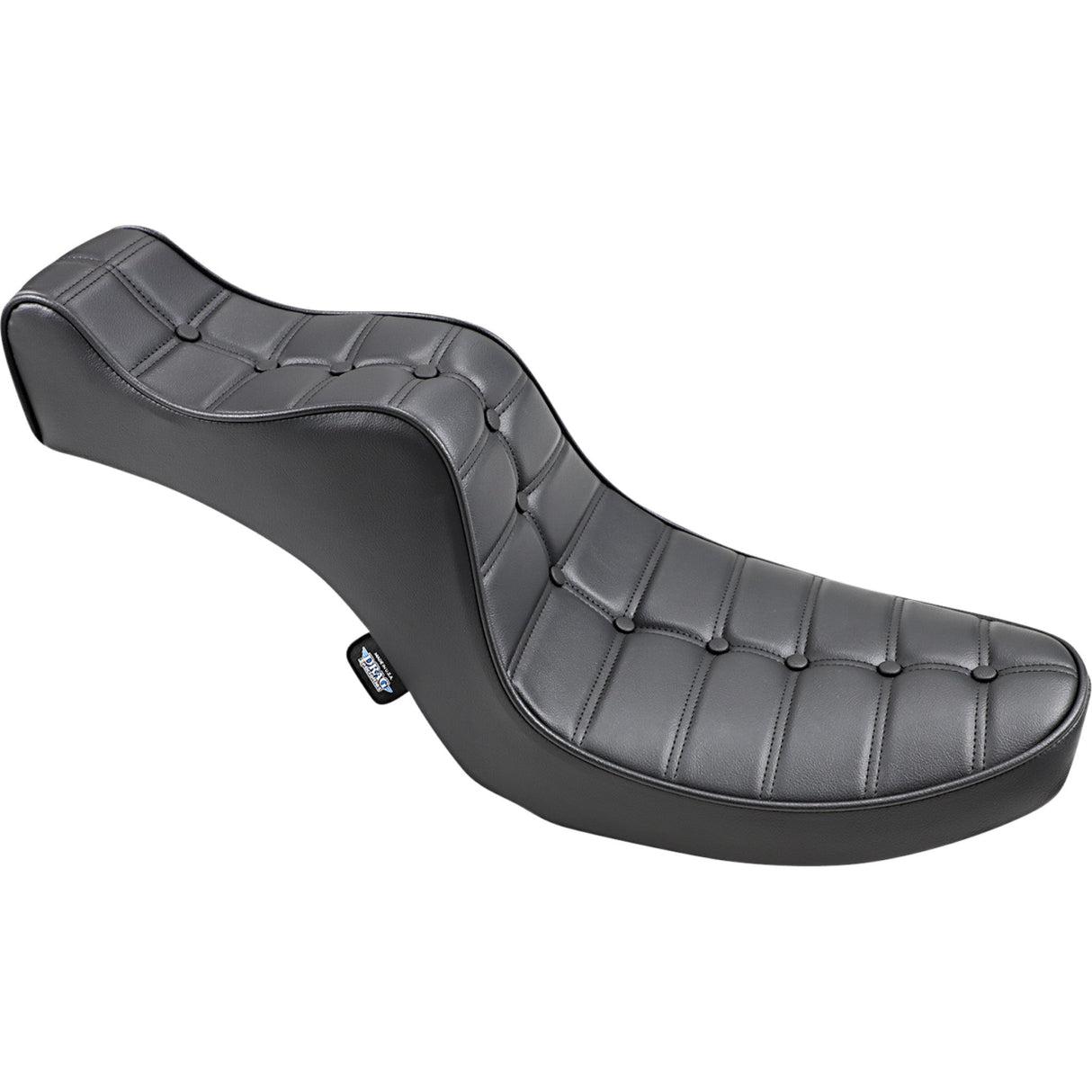 Drag Specialties Mini King And Queen Seat - 0805-0093 For Harley Motorcycles 1958-1984