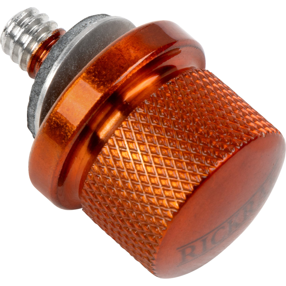 Rickrak Custom Color Seat Bolt Custom Orange - CCSB-O For Harley Motorcycles 1986-2024
