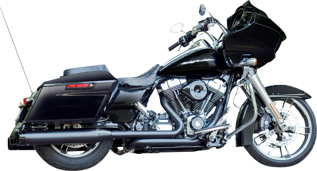 4-1/2" MK45 Performance Mufflers - Black with Black Thruster - 1801-0849