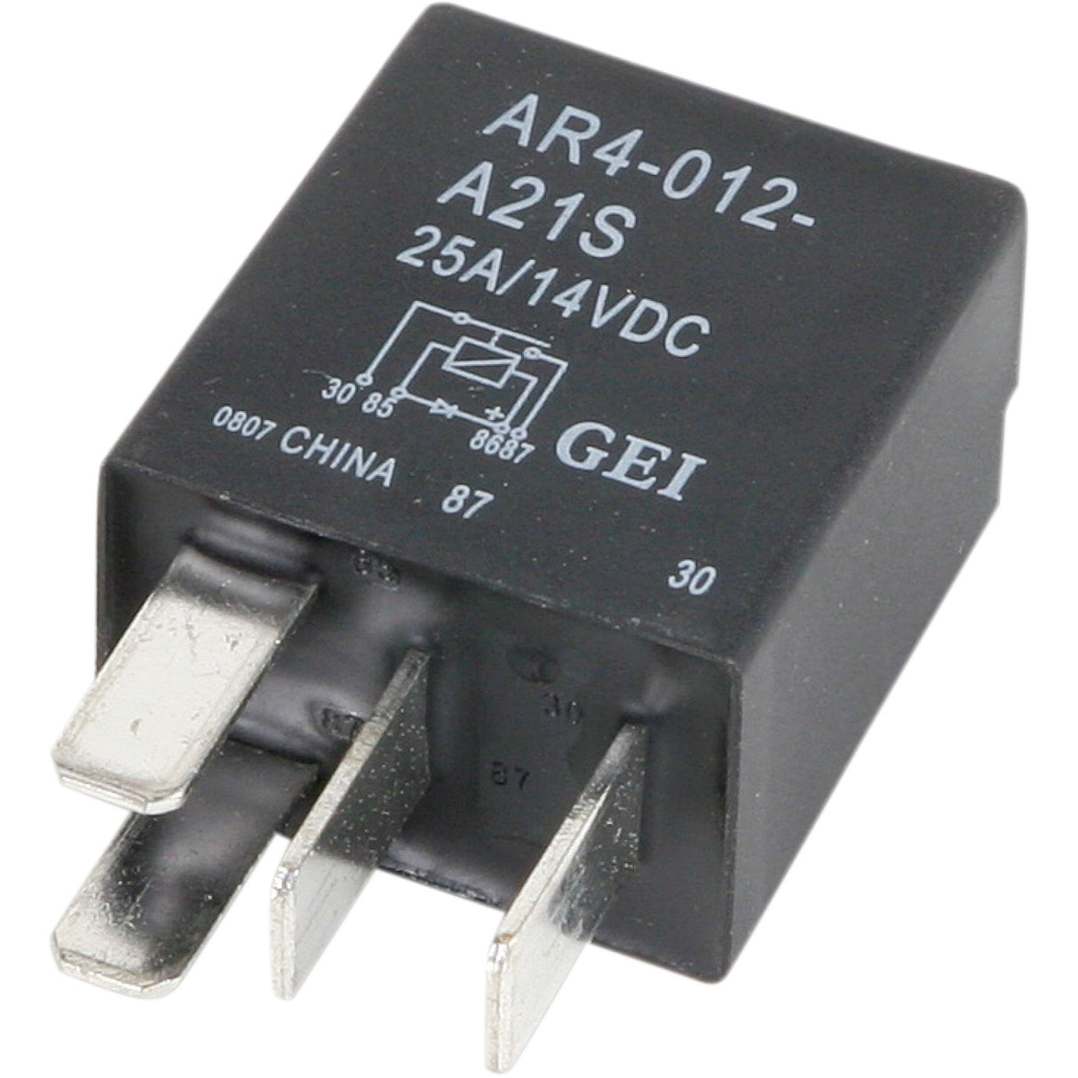 Drag Specialties Micro Relay With Diode For Harley Motorcycles 2000-2011