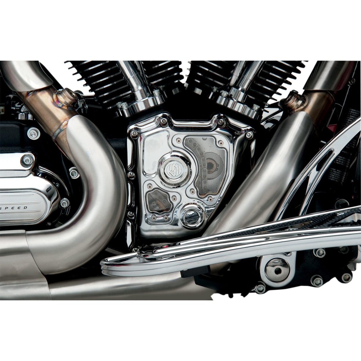 RSD Clarity Cam Cover Clarity Chrome - 0177-2005-CH For Harley Touring 2002-2016