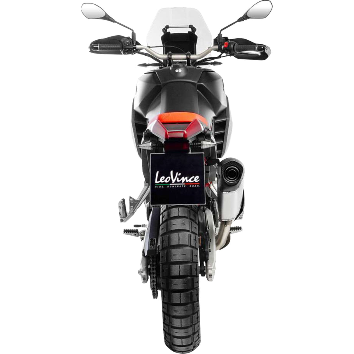 Leovince LV-14 Muffler - 15626U Aprilia Tuareg 660 2022-2025