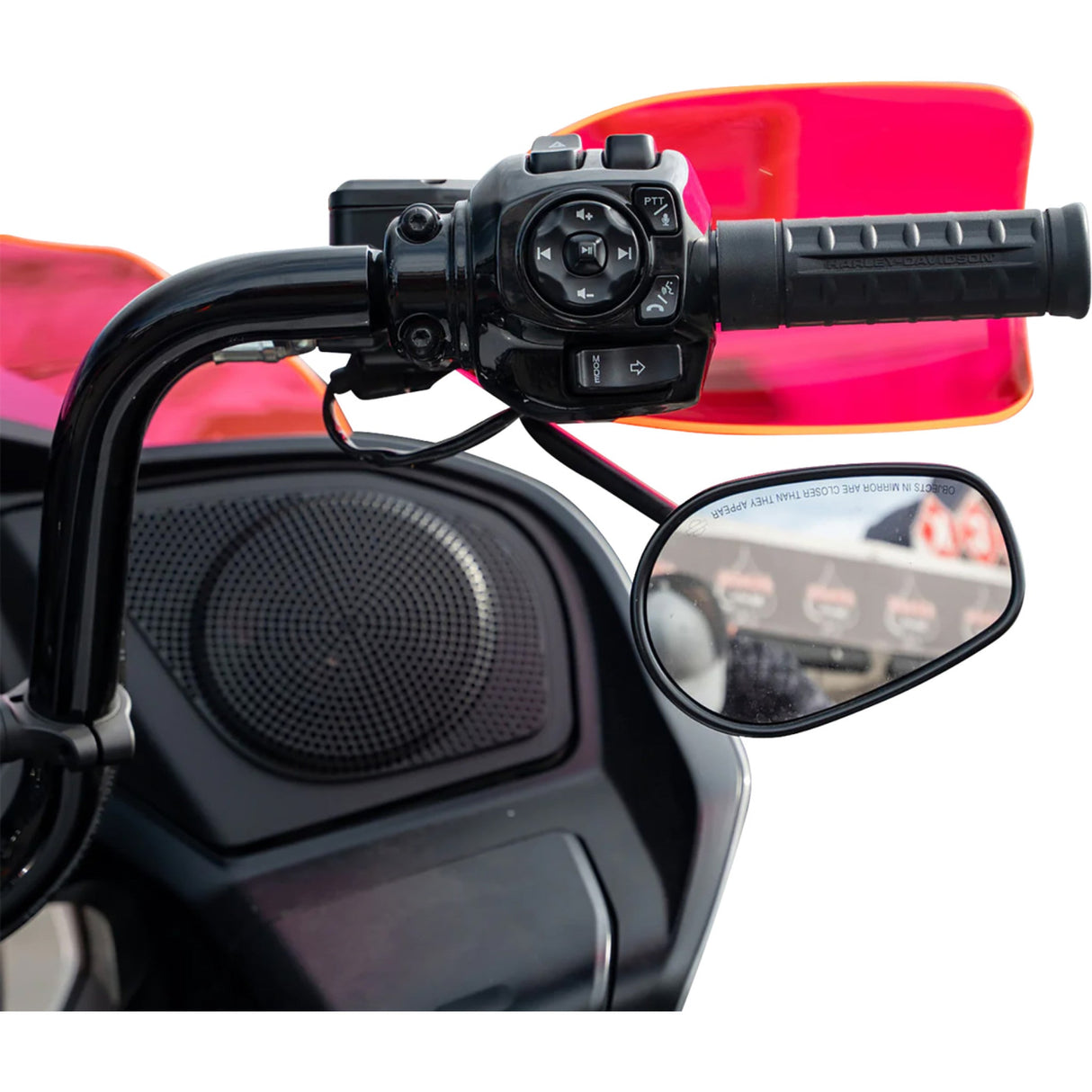 KLOCK WERKS 0635-2808 KWS-01-0124-HC Flare® Handguards harley-davidson hydraulic clutch - pink ice