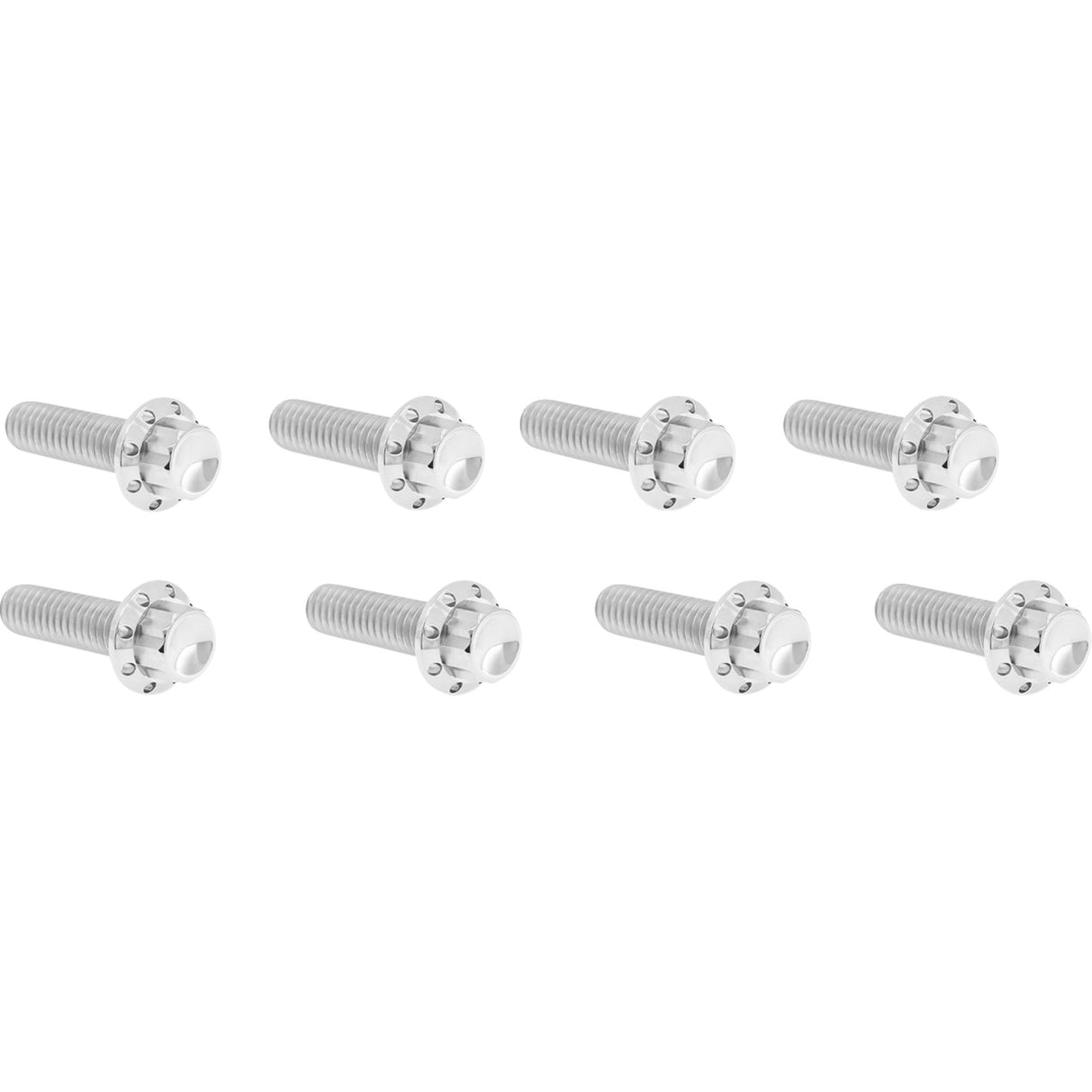 Arlen Ness Lifter Block Titanium 12-Point Bolt Kit 12-Point Titanium Polished - 300-935 For Harley Motorcycles 1999-2026