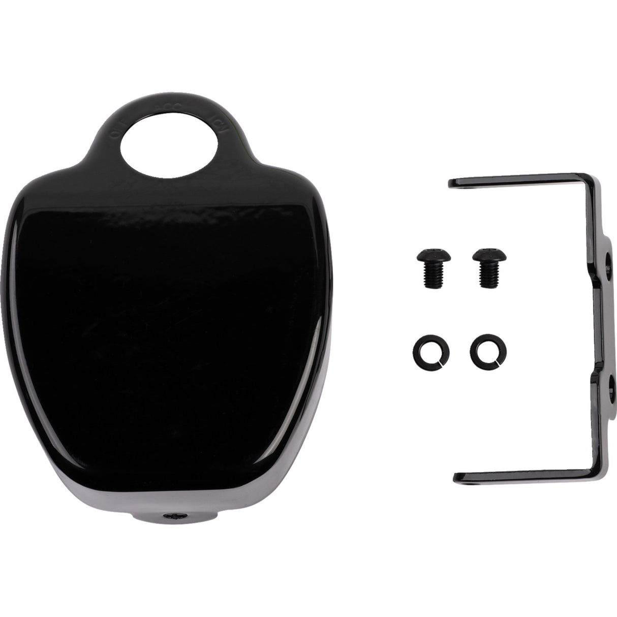 DRAG SPECIALTIES 2102-0450 Coil Cover black - harley davidson