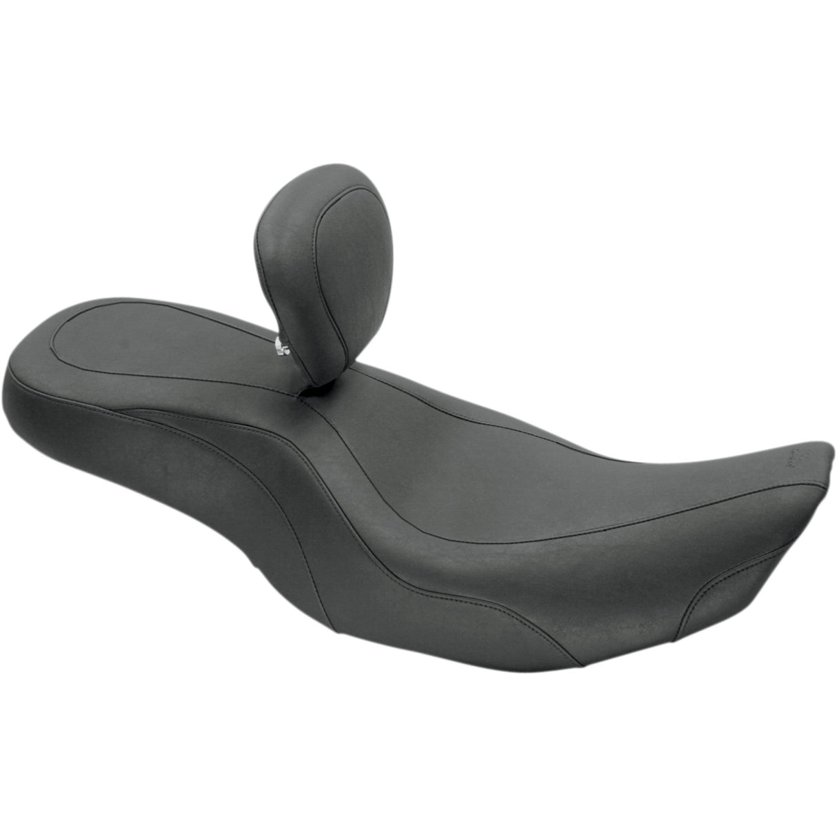 Mustang Wide Tripper™ 2-Up Seat Driver Backrest - 79499 For Harley Touring 1997-2007