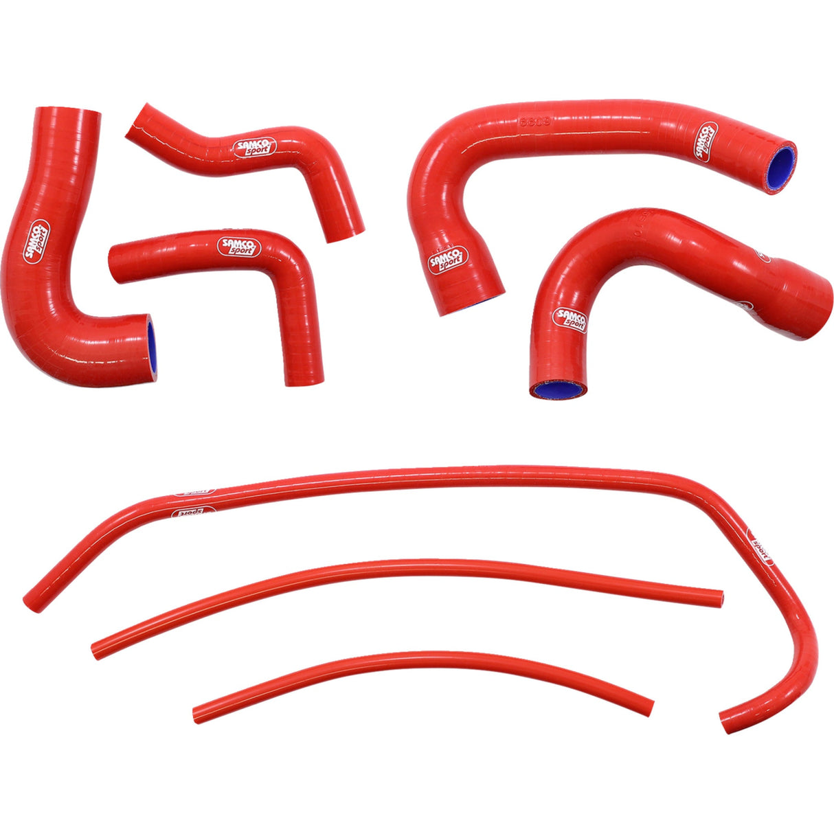 SAMCO SPORT 1902-1783 YAM-95 RD Radiator Hose Kit — Standard Radiator Hose Kit - Red - Yamaha