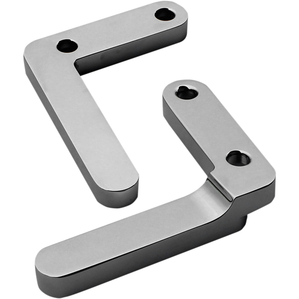 Klock Werks Front Fender Mounting Blocks Satin - KWFS-02-0410-C For Harley 2013-2020