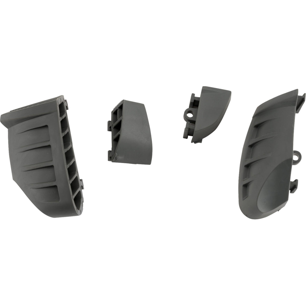 PUIG HI-TECH PARTS 0214-3271 20872U Pro 2.0 Bumpers Bumpers - Pro 2.0 - Gray - Set