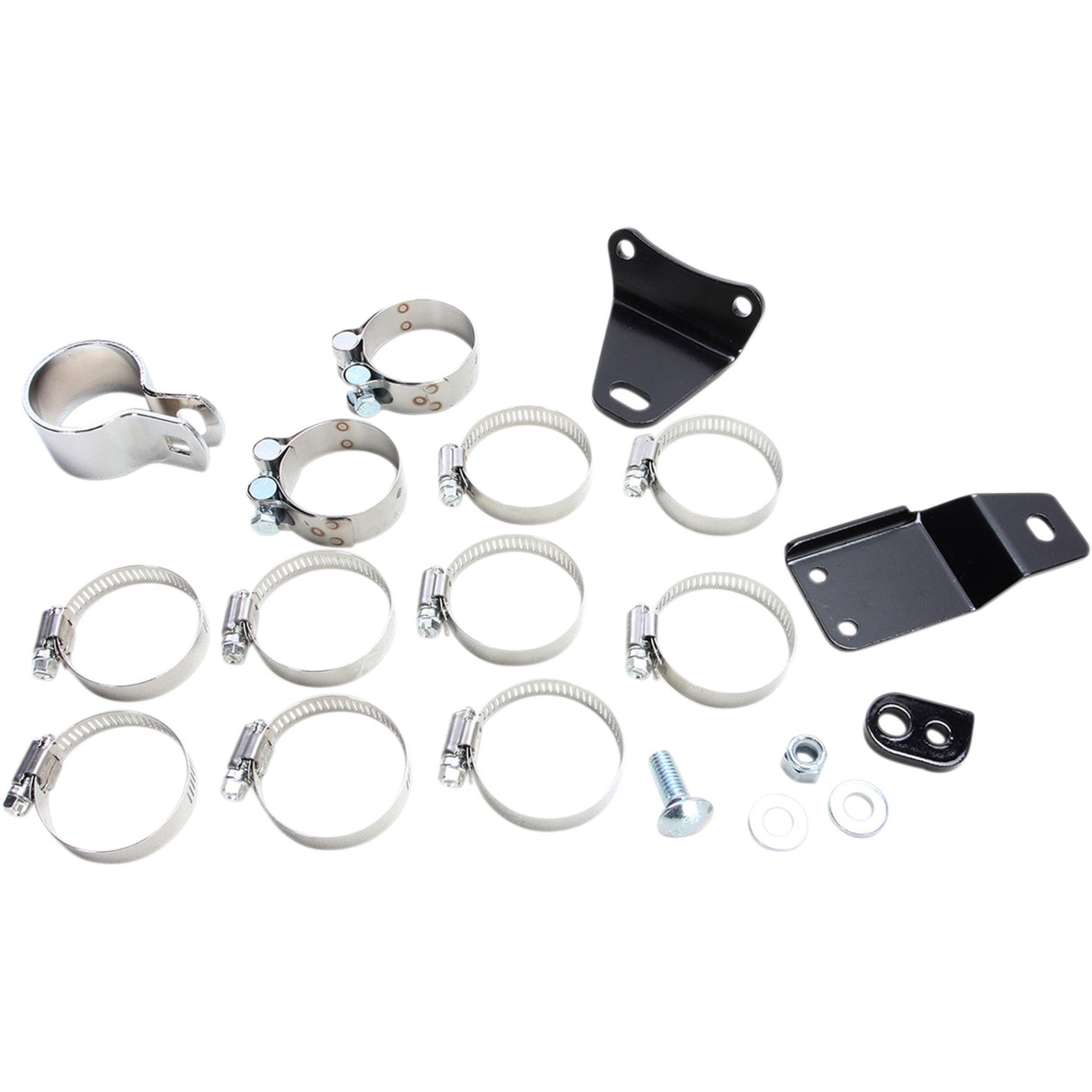 Cobra PowerPort 2-Into-2 Header System - 6253DBRB1 For Harley Touring 2010-2016
