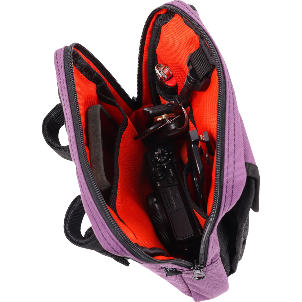 THRASHIN SUPPLY CO. 3510-0213 THB-0033 Handlebar Bag Slim - Purple