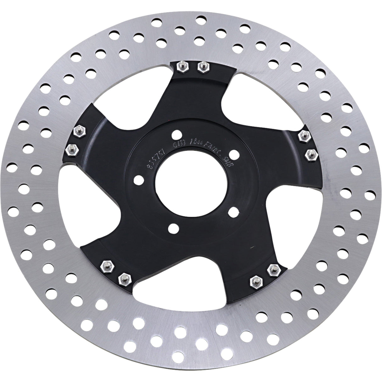 Performance Machine Brake Rotor - 0133-1800FACRS-SMB For Harley Touring 2008-2020