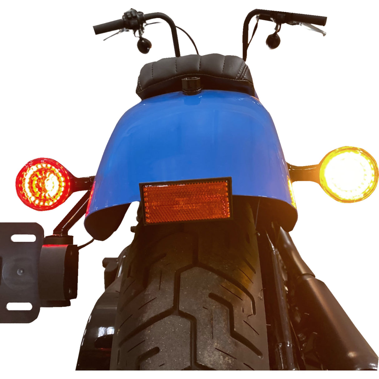 Custom Dynamics Smart LED Bullet Turn Signal Inserts Amber Red - CD-STS-BCMXL For Harley Sportster 2014-2022