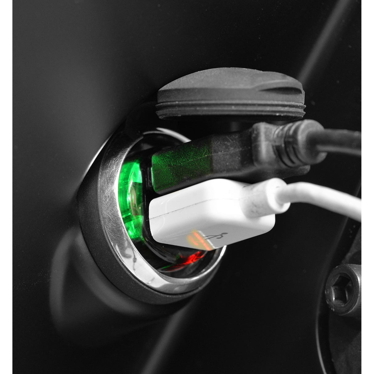 Koso North America Power Outlet - K0008000 For Harley Motorcycles 1992-2021