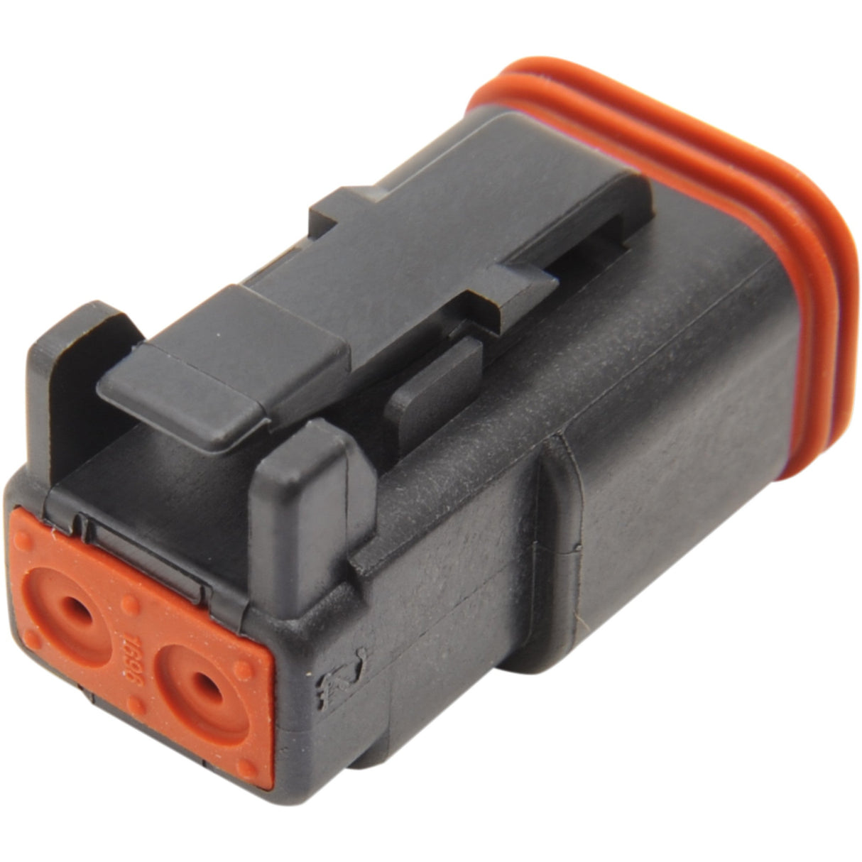 NAMZ 2120-0052 DP-2B Deutsch DT Sealed Connector Component — Wiring Connector Deutsch Plug - 2 Pin - Black