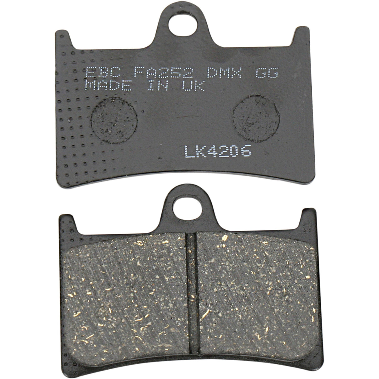 EBC FA252 FA252 Organic Base "FA" Brake Pads Organic Brake Pads