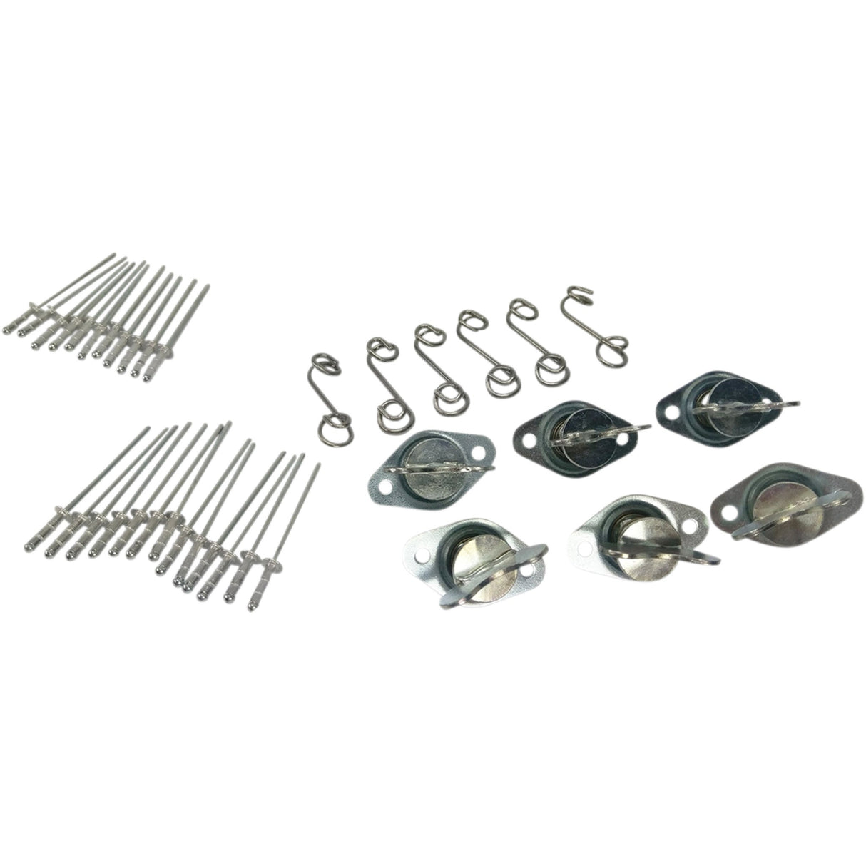 CYCLE PERFORMANCE PROD. 0521-1776 CPP/9027 Quik-Fasin'™ Kit Winged Kit - Self-Eject - Springs