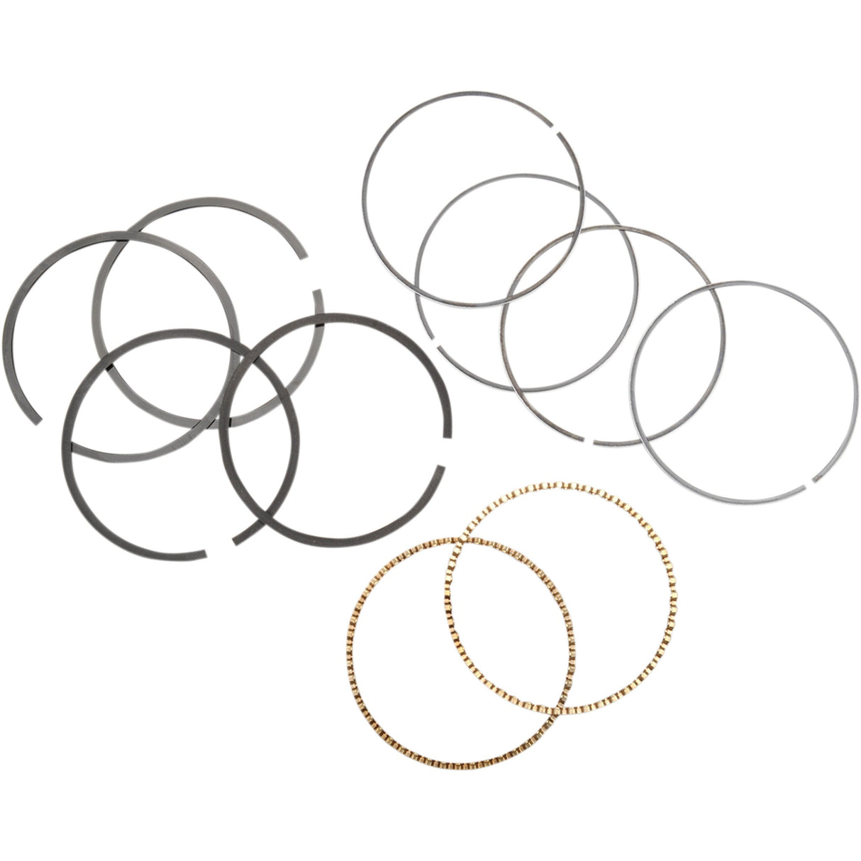 S&S Cycle Replacement Ring Set For S&S Pistons 4.000" Standard - 94-1300X For Harley Motorcycles 1984-1999