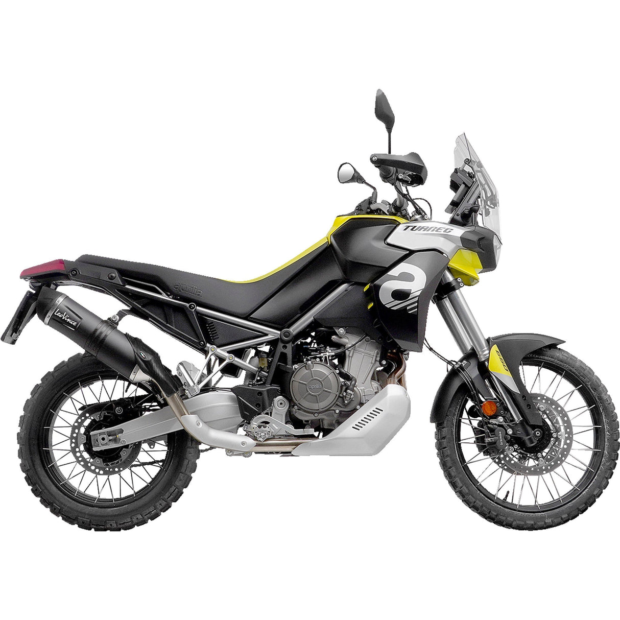 Leovince LV One Evo Muffler - 14402EBU Aprilia Tuareg 660 2022-2025