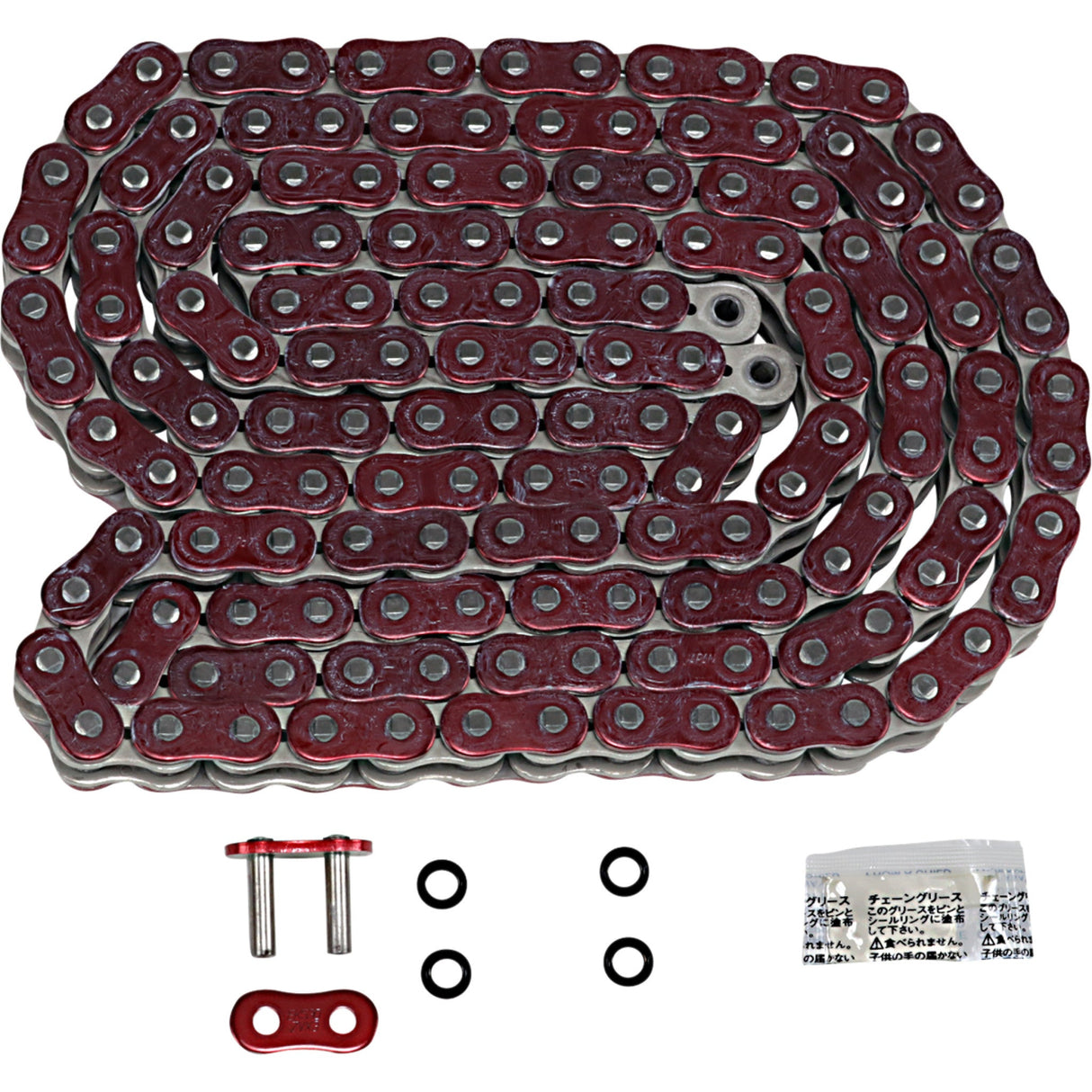 EK 1223-1499 530ZVX3-150AR 530 ZVX3 Extreme Sportbike Series Chain 530 ZVX3 - Sportbike Chain - 150 Links - Red