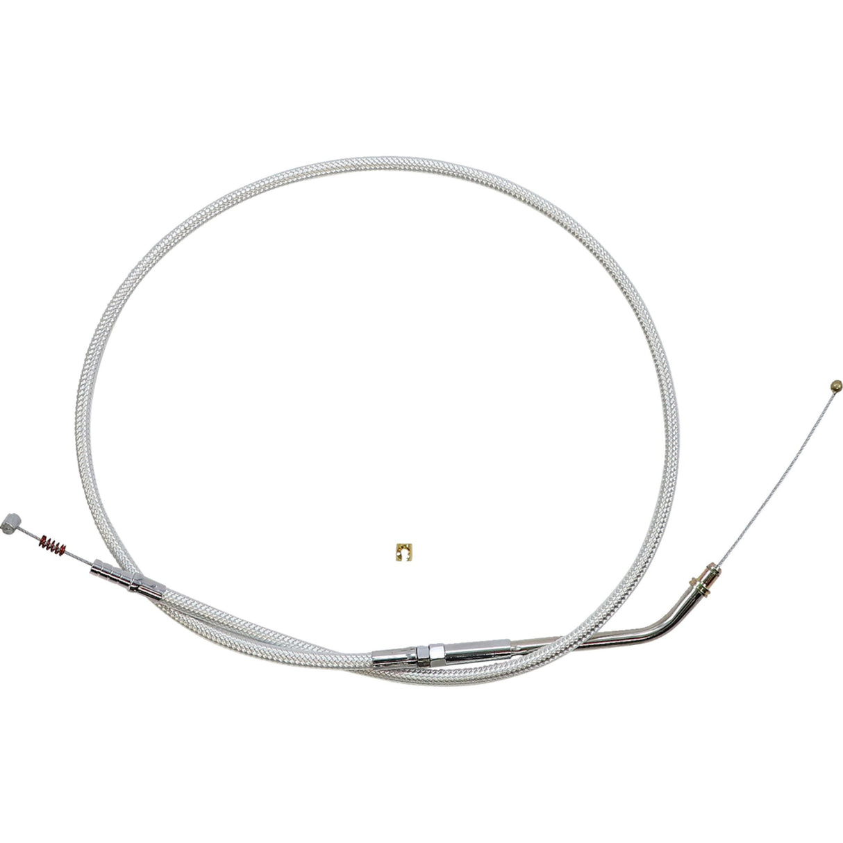 MAGNUM SHIELDING 0651-0372 3436 Sterling Chromite II® Braided Cable for Harley-Davidson — Idle Sterling Chromite II® Braided Idle Cable for Harley-Davidson - 30"