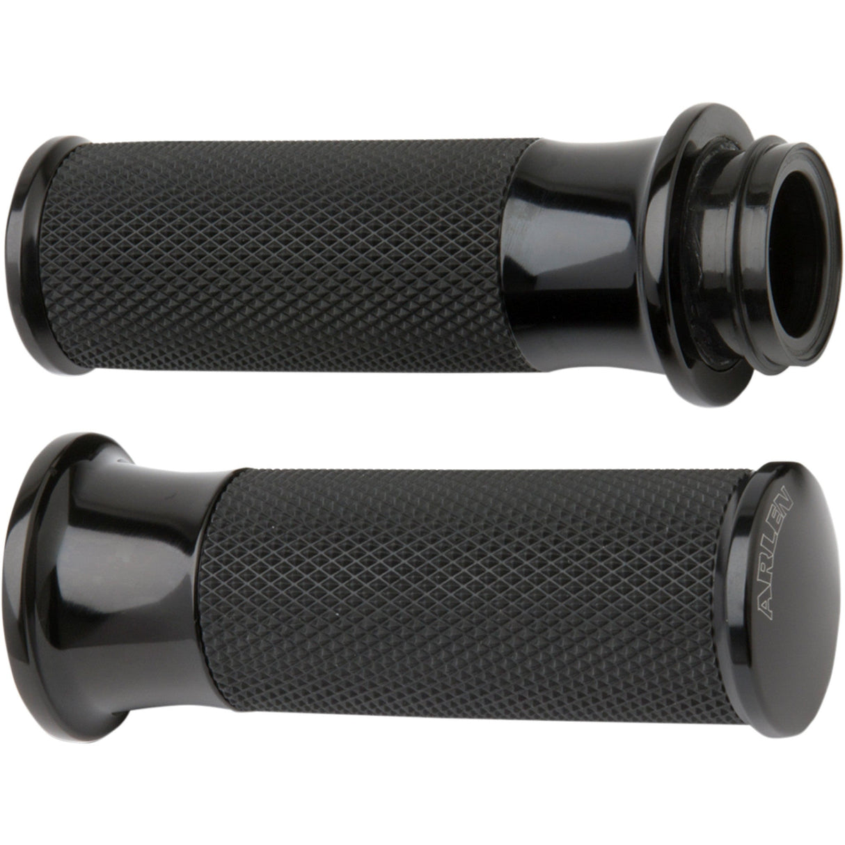 Arlen Ness Smooth Fusion Grips - 07-323 For Harley Motorcycles 2008-2025