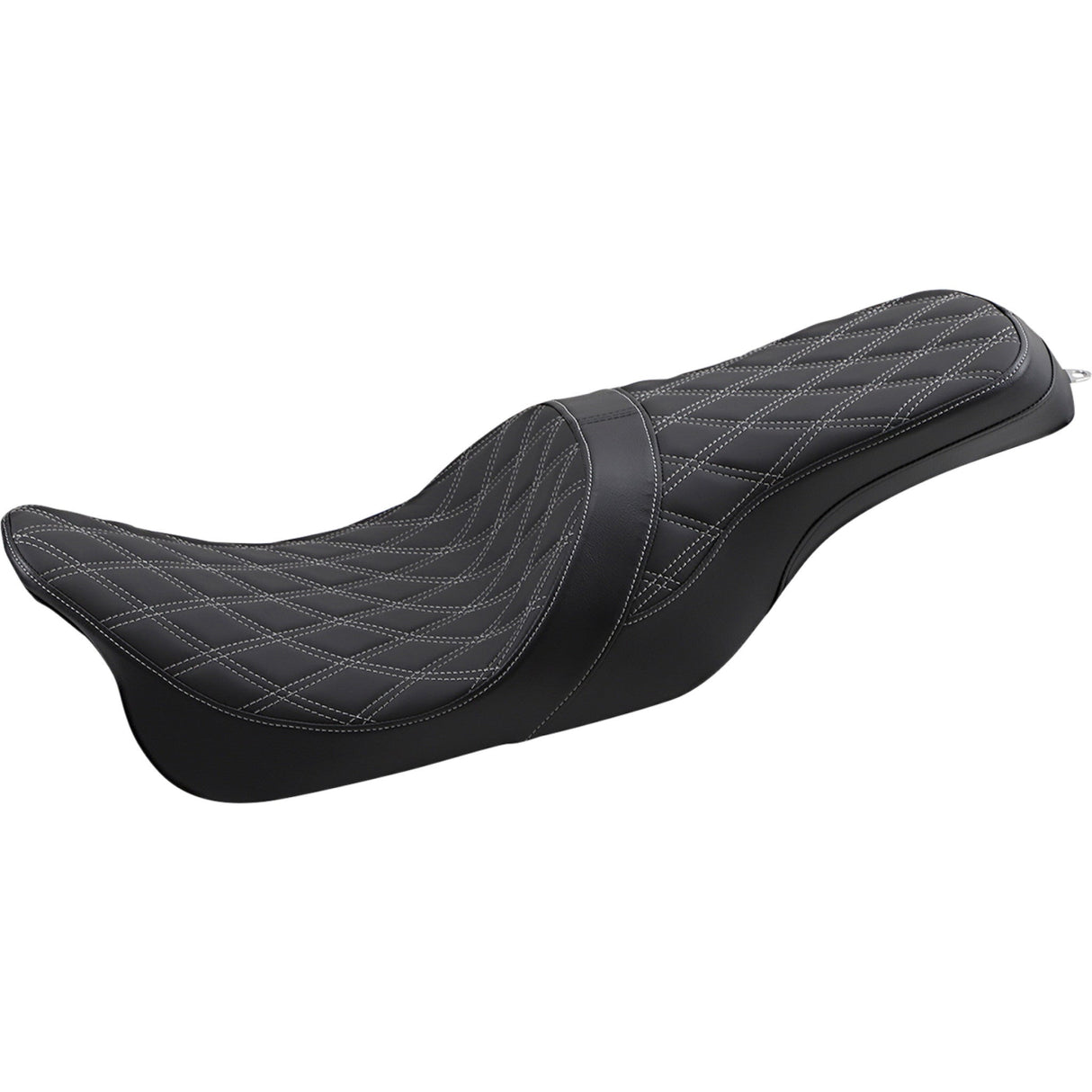 DRAG SPECIALTIES Forward Positioned Predator Seat 2-Up - FL '08-'23