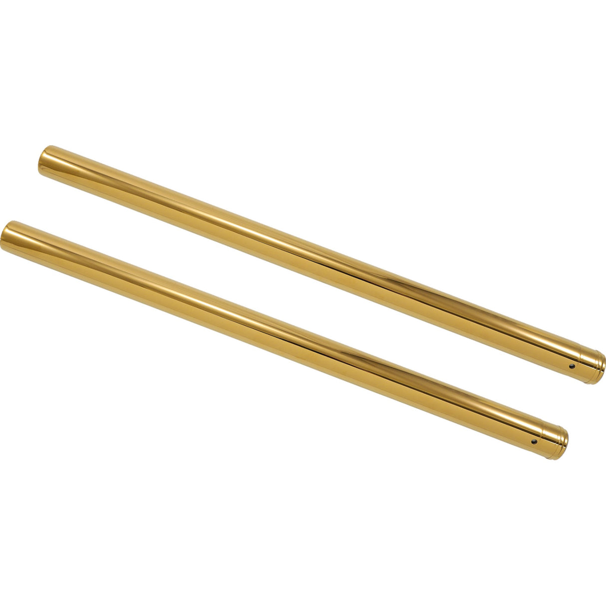 Custom Cycle Engineering Gold Fork Tubes 39 Mm 26.25" Gold - T 1346TN For Harley 1987-2007