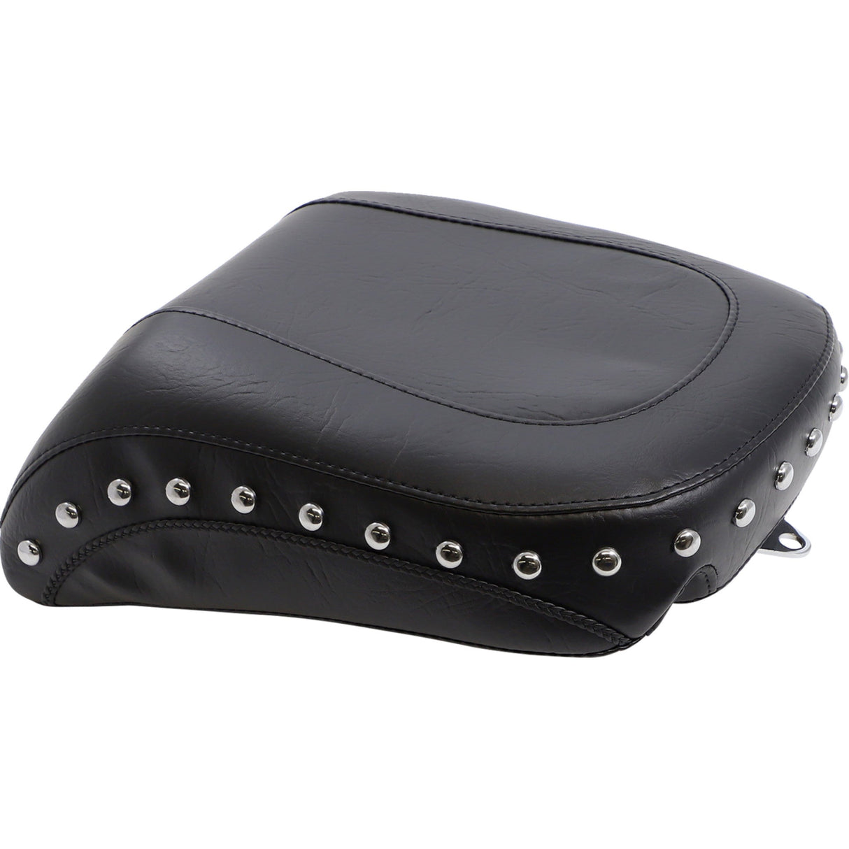 Mustang Wide Rear Seat Studded Black - 76235 For Harley Softail Deluxe 2005-2017