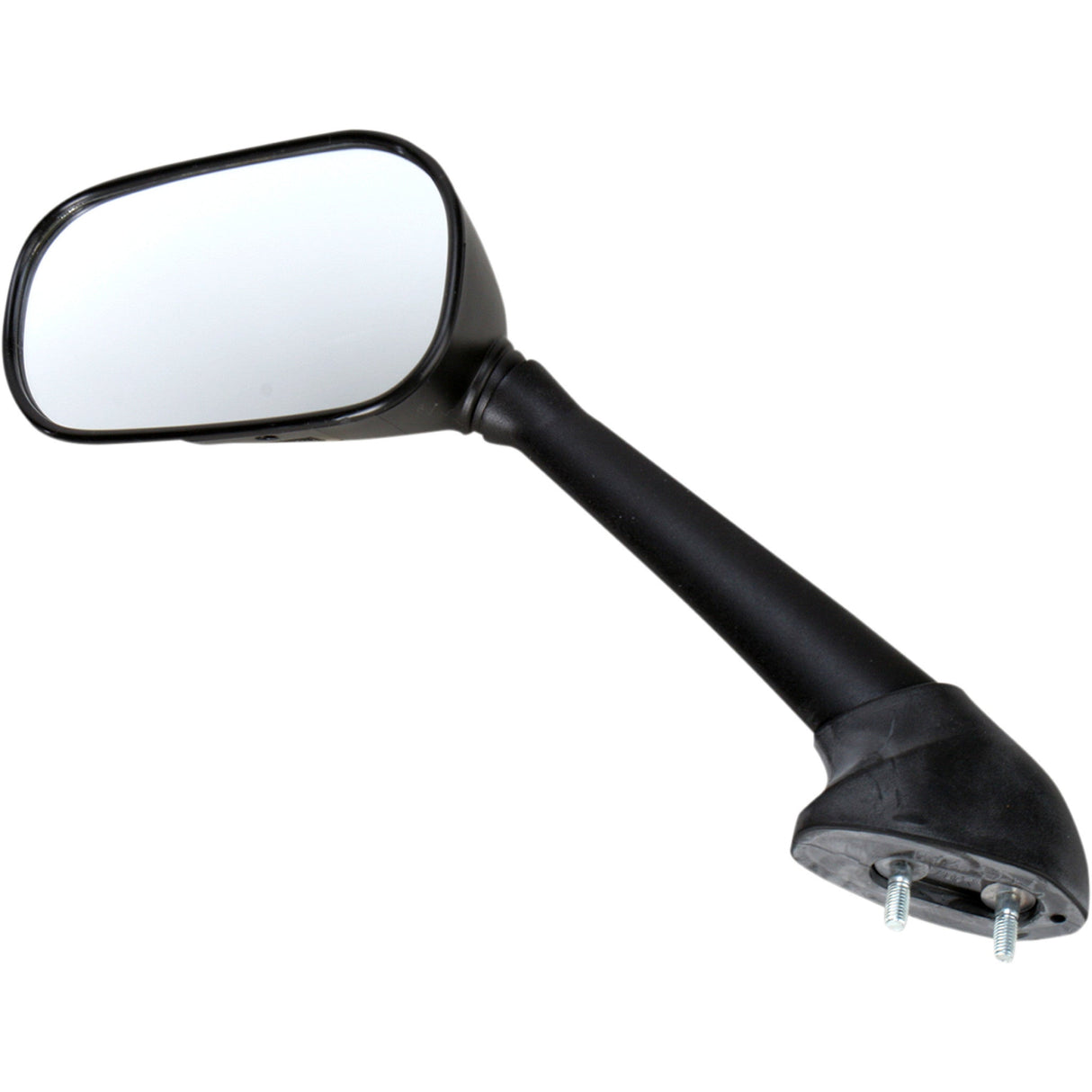 EMGO 0640-0666 20-31942 OEM-Style Replacement Mirror Mirror - Side View - Rectangle - Black - Left