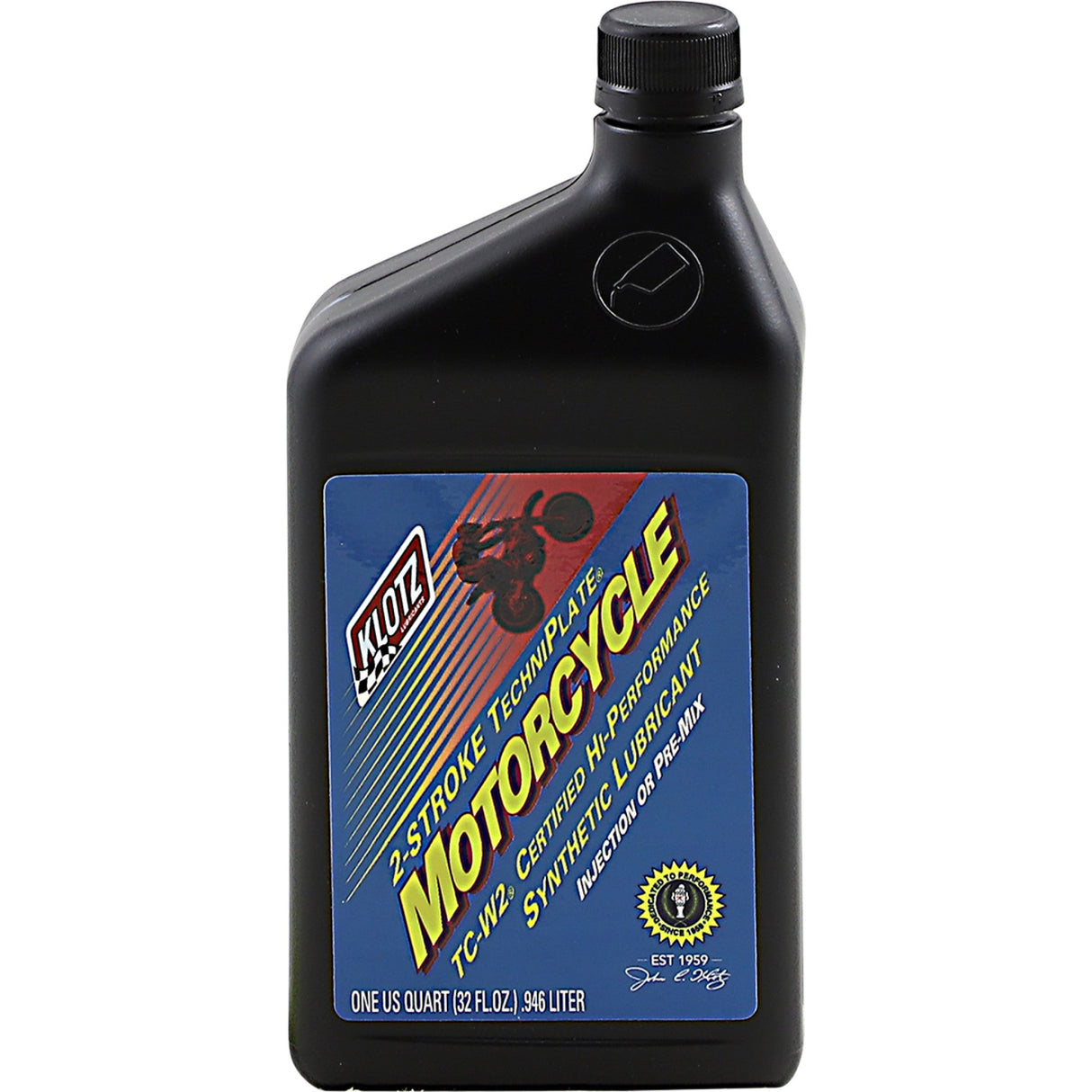 KLOTZ OIL KL-300 KL-300 TechniPlate® Synthetic TCW-2 2-Stroke Oil 1 u.s. quart