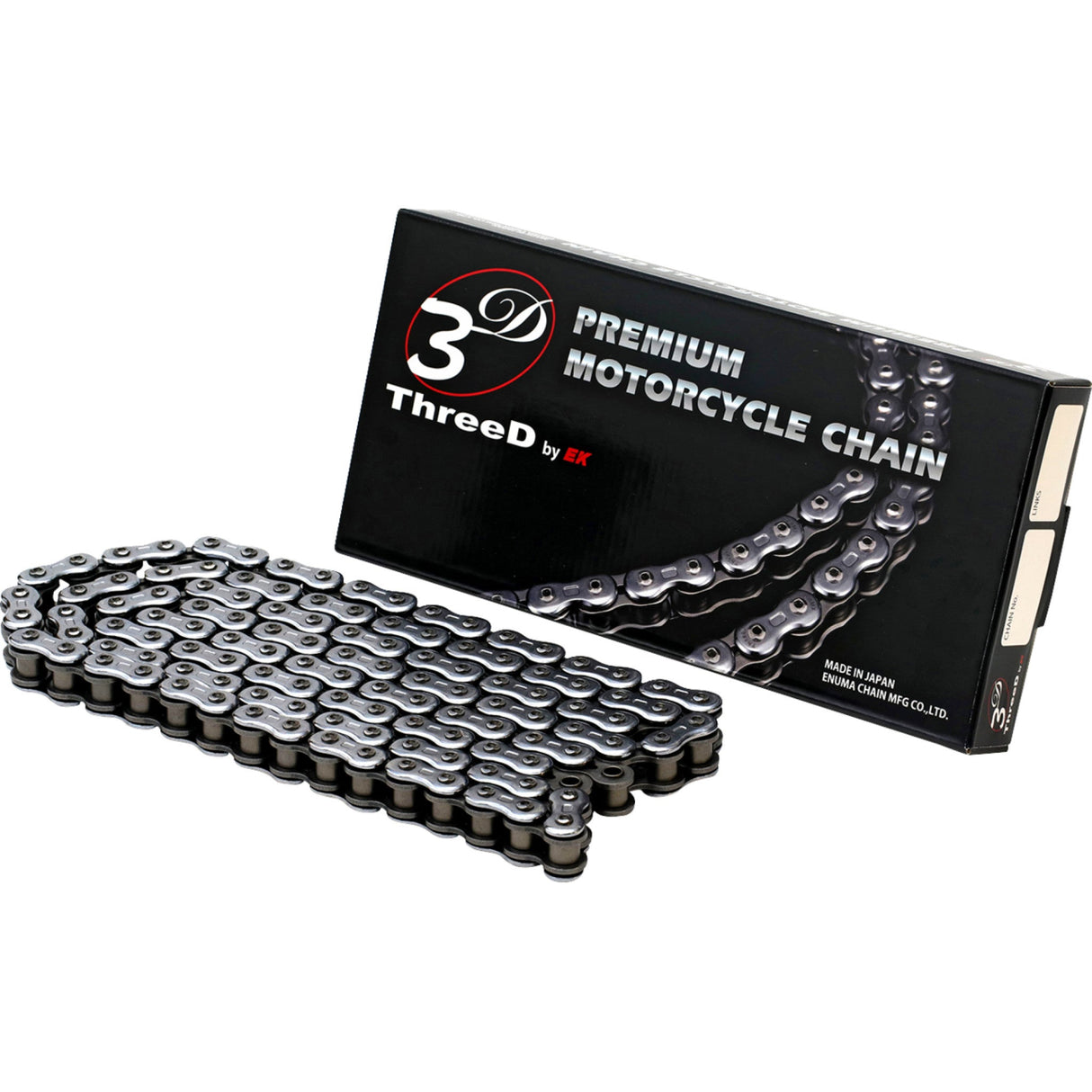 EK 1223-2081 520L3D-120C 520 L3D Drive Chain 520 L3D - Drive Chain - 120 Links - Chrome