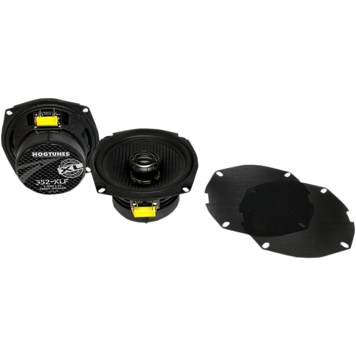 Hogtunes 352 XLF Speaker Kit - 352-XLF For Harley Touring 1998-2013