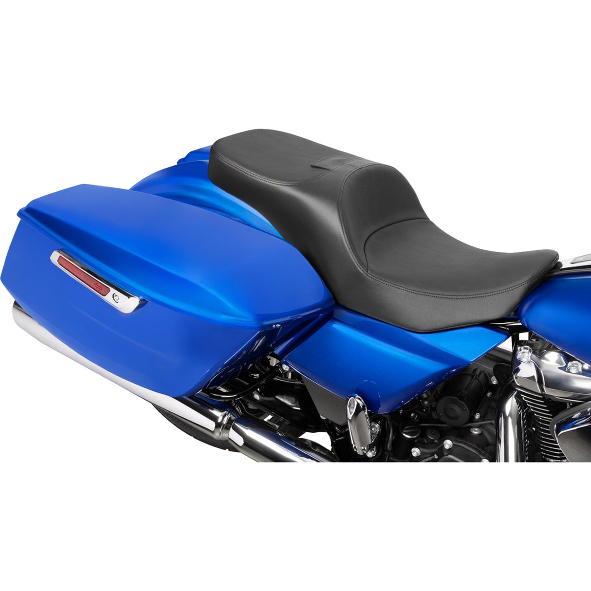 DRAG SPECIALTIES SEATS 0801-2097 Freedom Touring Seat Freedom Seat - Black - Vinyl - Smooth - FLT/FLH '23-'25