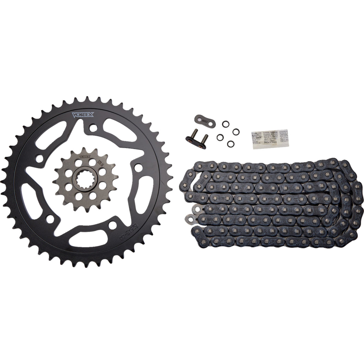 Vortex Chain And Sprocket Kit - CK6307 Suzuki 750 / 750W / 1000 2000-2006