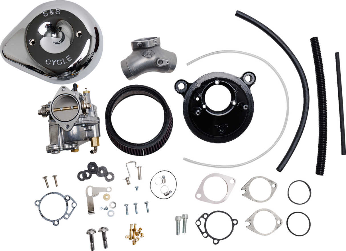 Super E Carburetor with Stealth Air Cleaner Kit