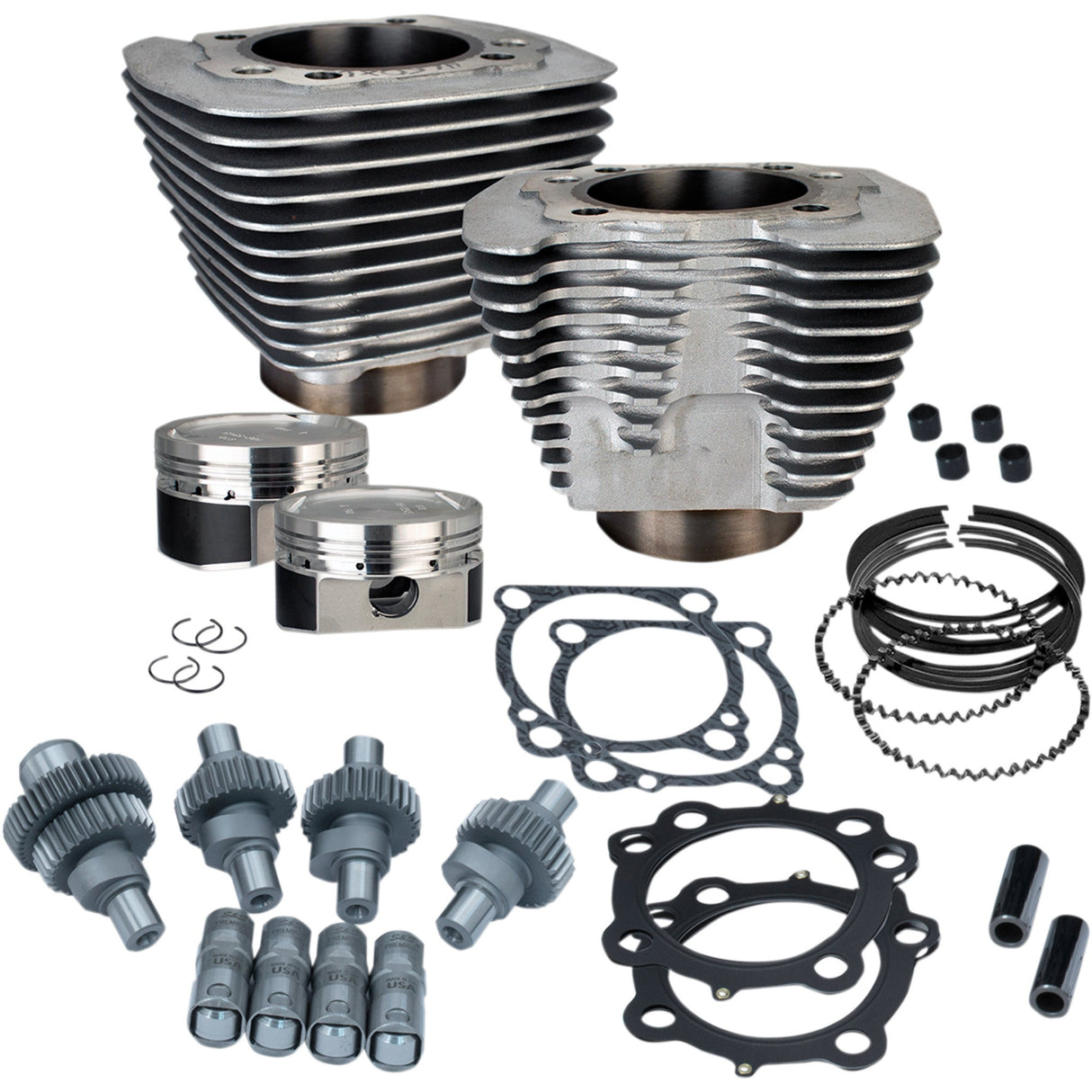 S&S CYCLE 0903-1301 910-0700 Hooligan Engine Performance Kit - Hooligan Engine Performance Kit -1200cc - Silver