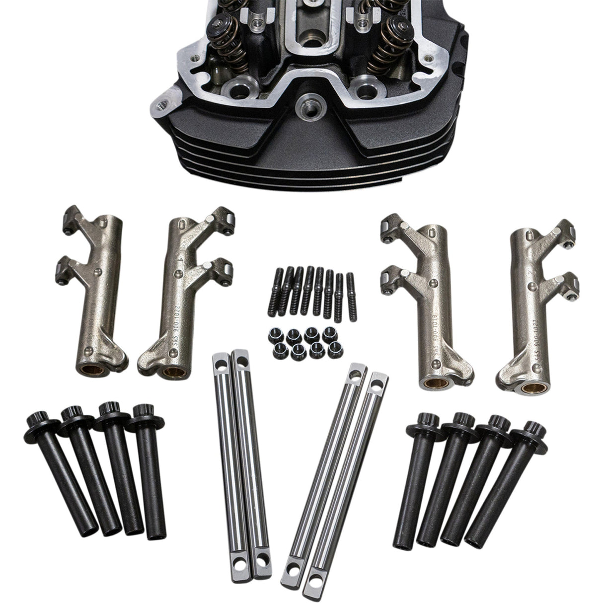 S&S Cycle Rocker Arm Guardian Kit M8 - 900-1092 For Harley Motorcycles 2017-2023