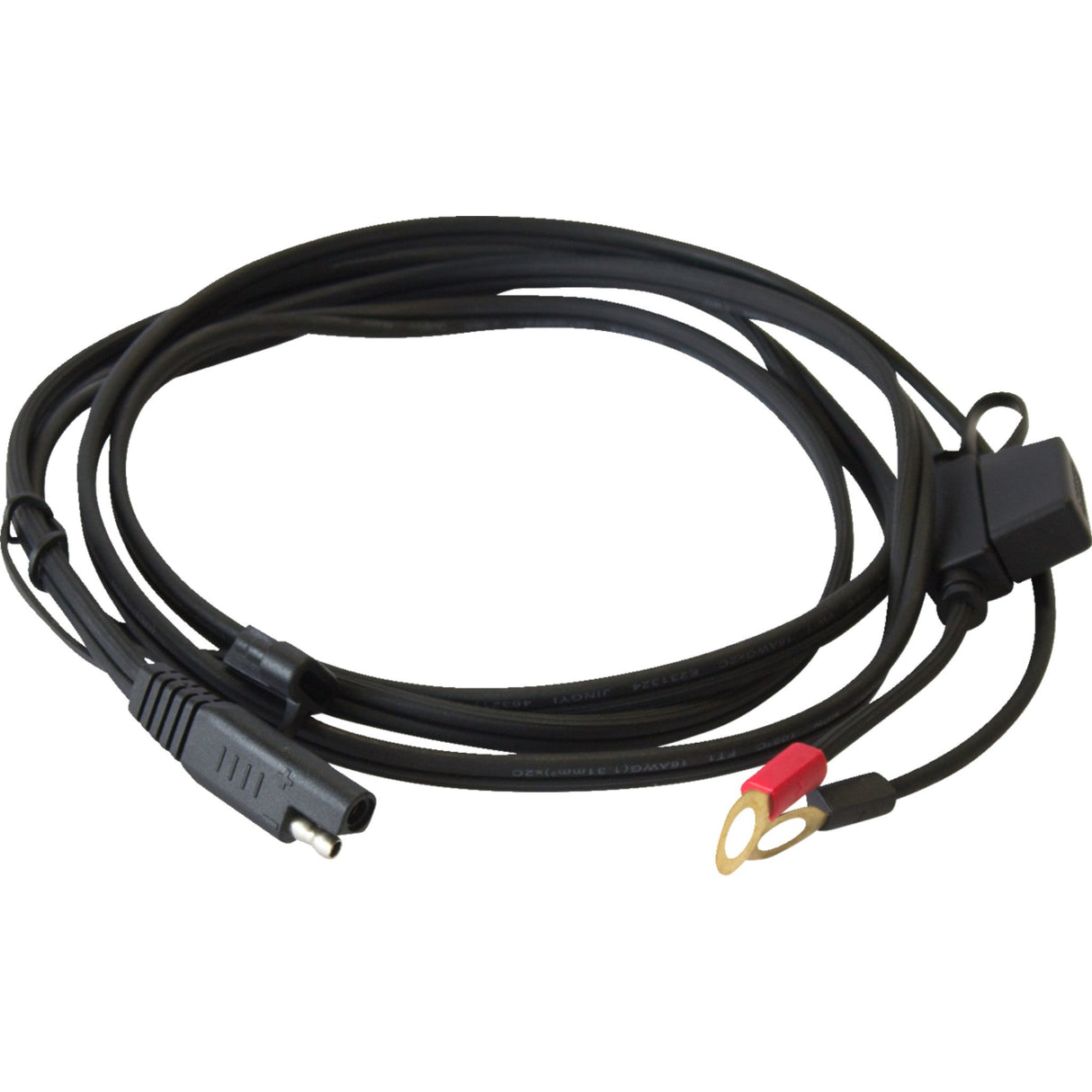 RIDEPOWER 3807-0623 RPBT6FT SAE to Ring Terminal Battery Connector Cable SAE to Ring Terminal Cable - Charger - 6'