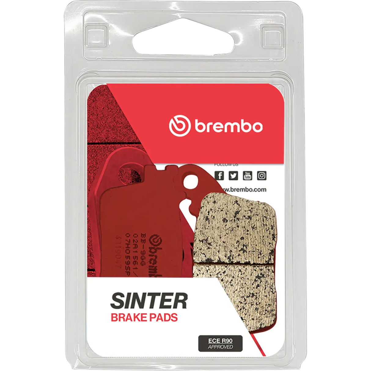 BREMBO 1721-3913 07HO59SP PRIME Sinter SP Brake Pads